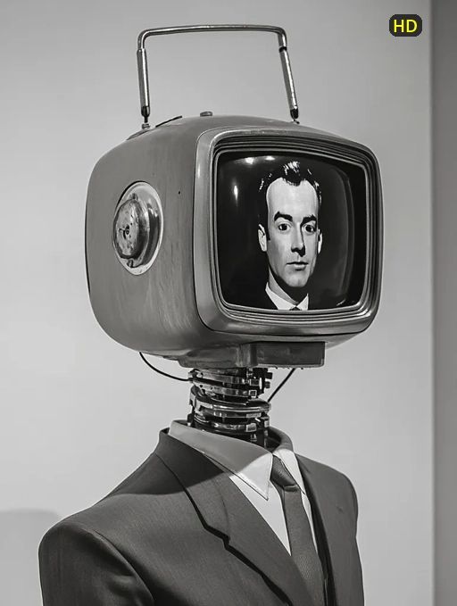 Smiling person with curly hair, wearing a black shirt, against a warm, dark background.