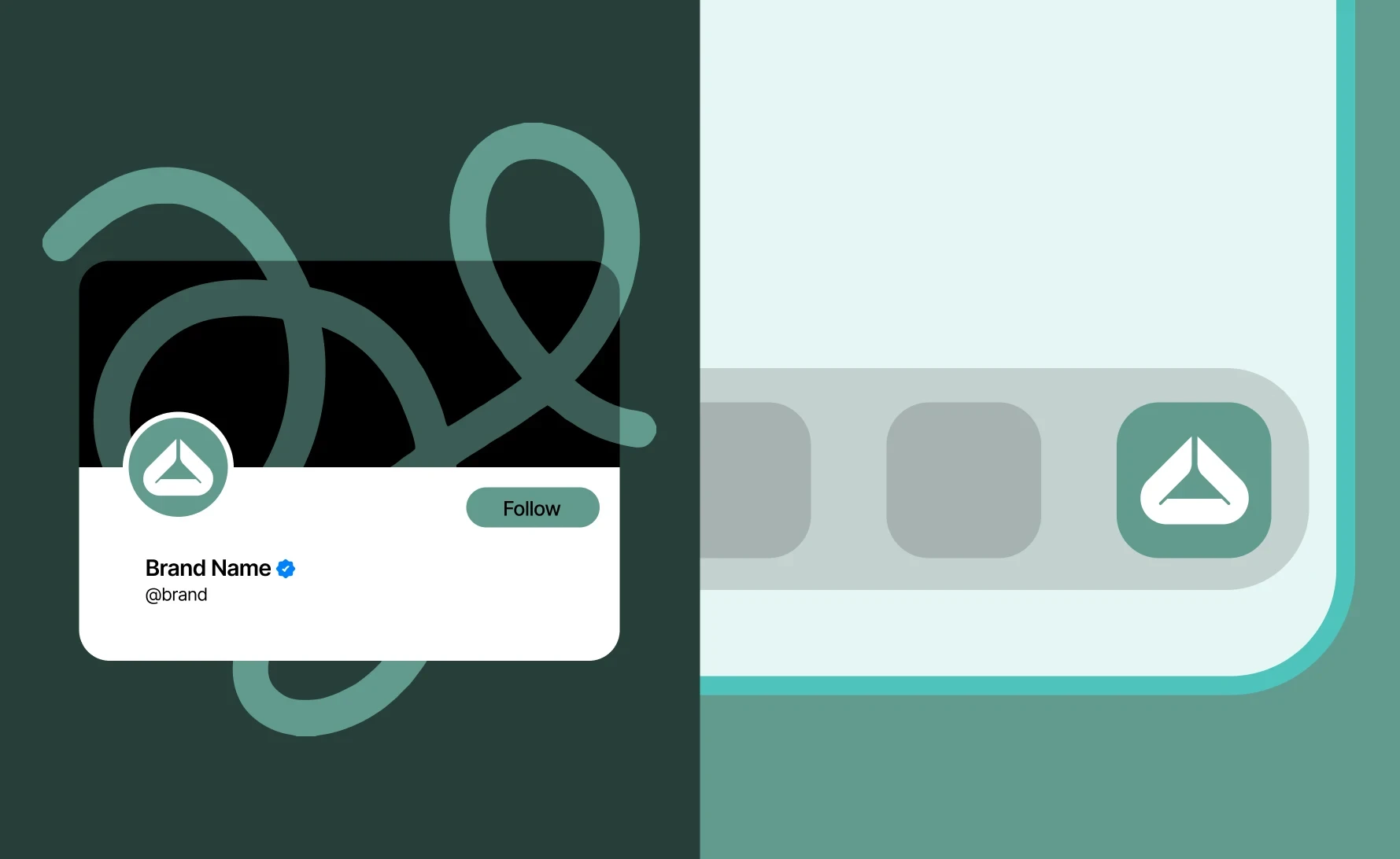 Minimal background, warm beige