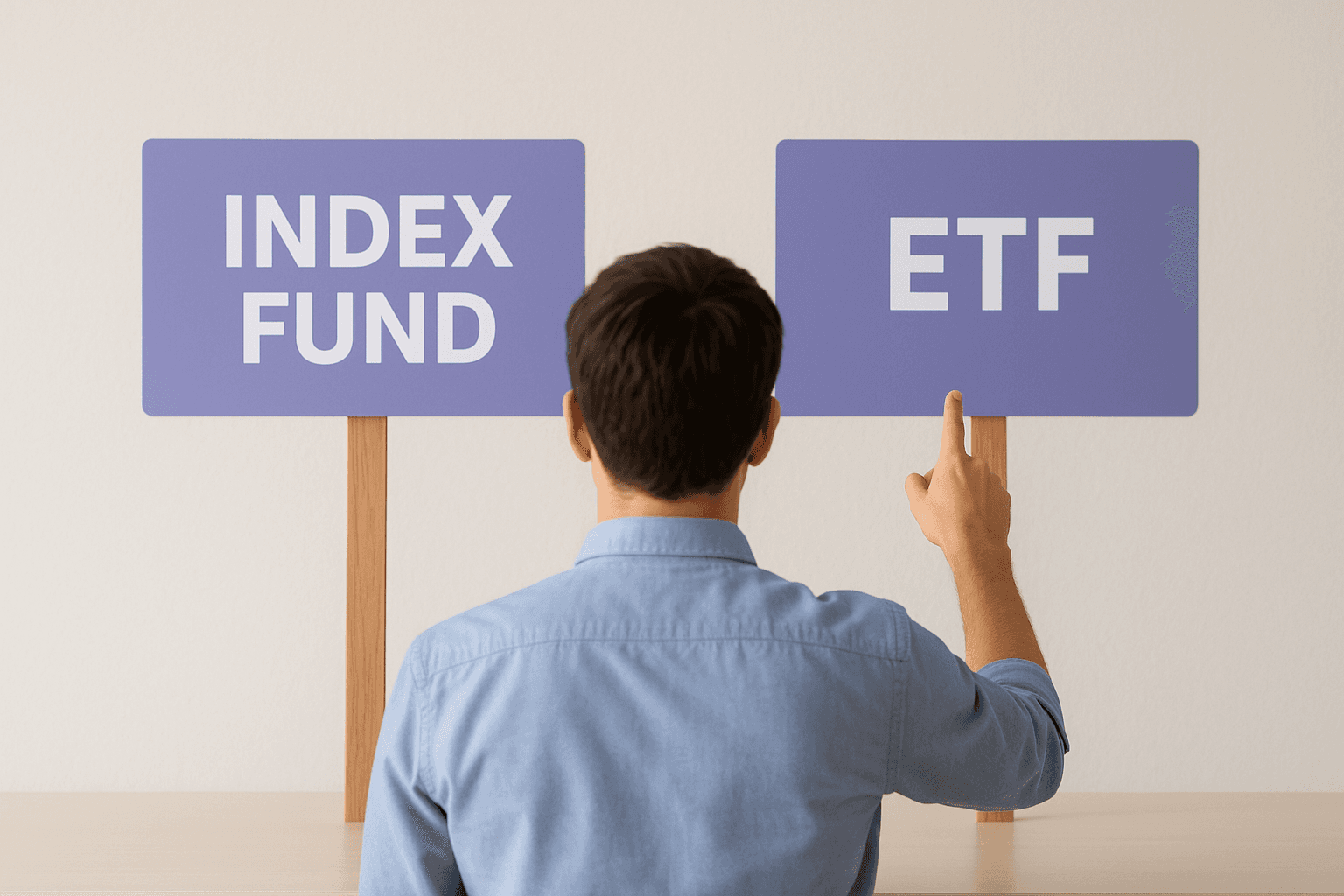 Choose your route: index fund vs ETF