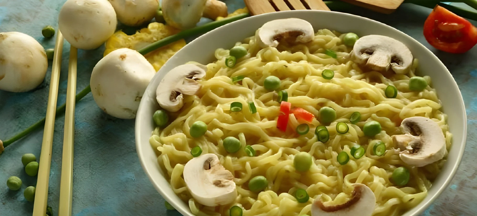 Spicy Thai-Style Mushroom Tapioca Noodles