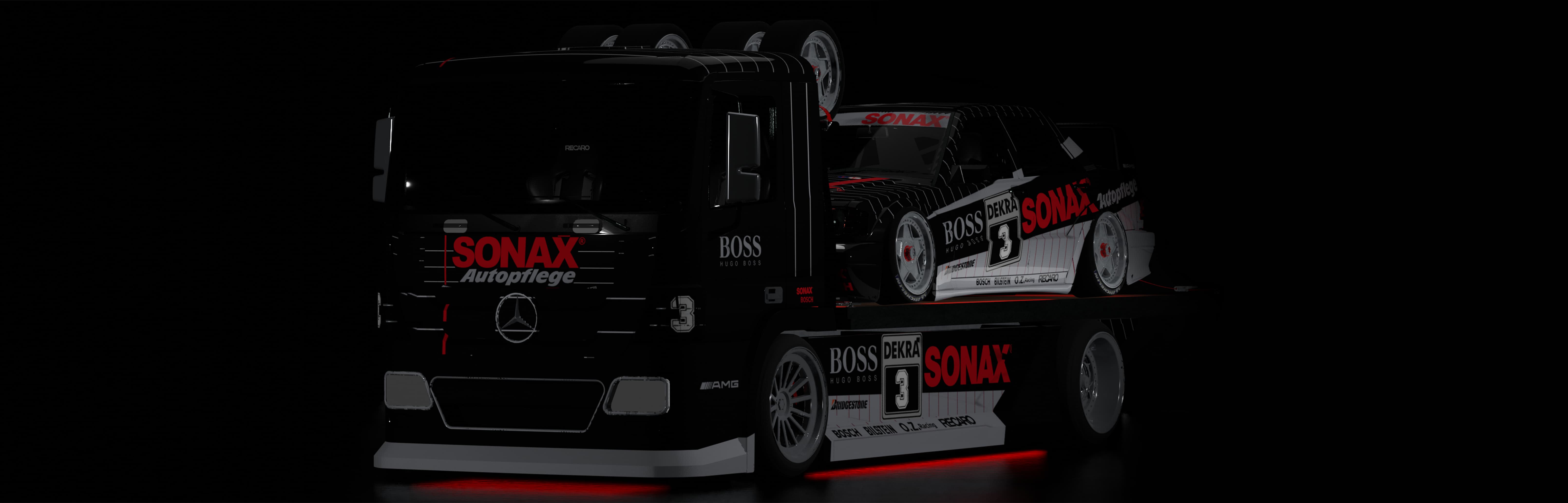 MERCEDES TRUCK & 190E EVO W201 SONAXRENDERING