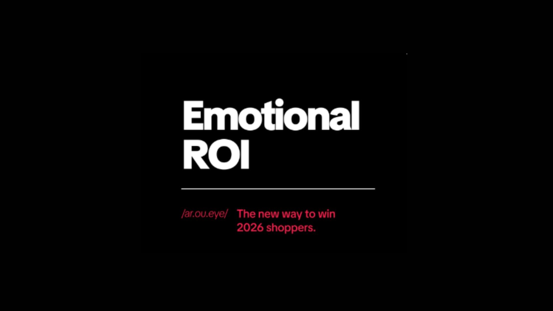Emotional ROI