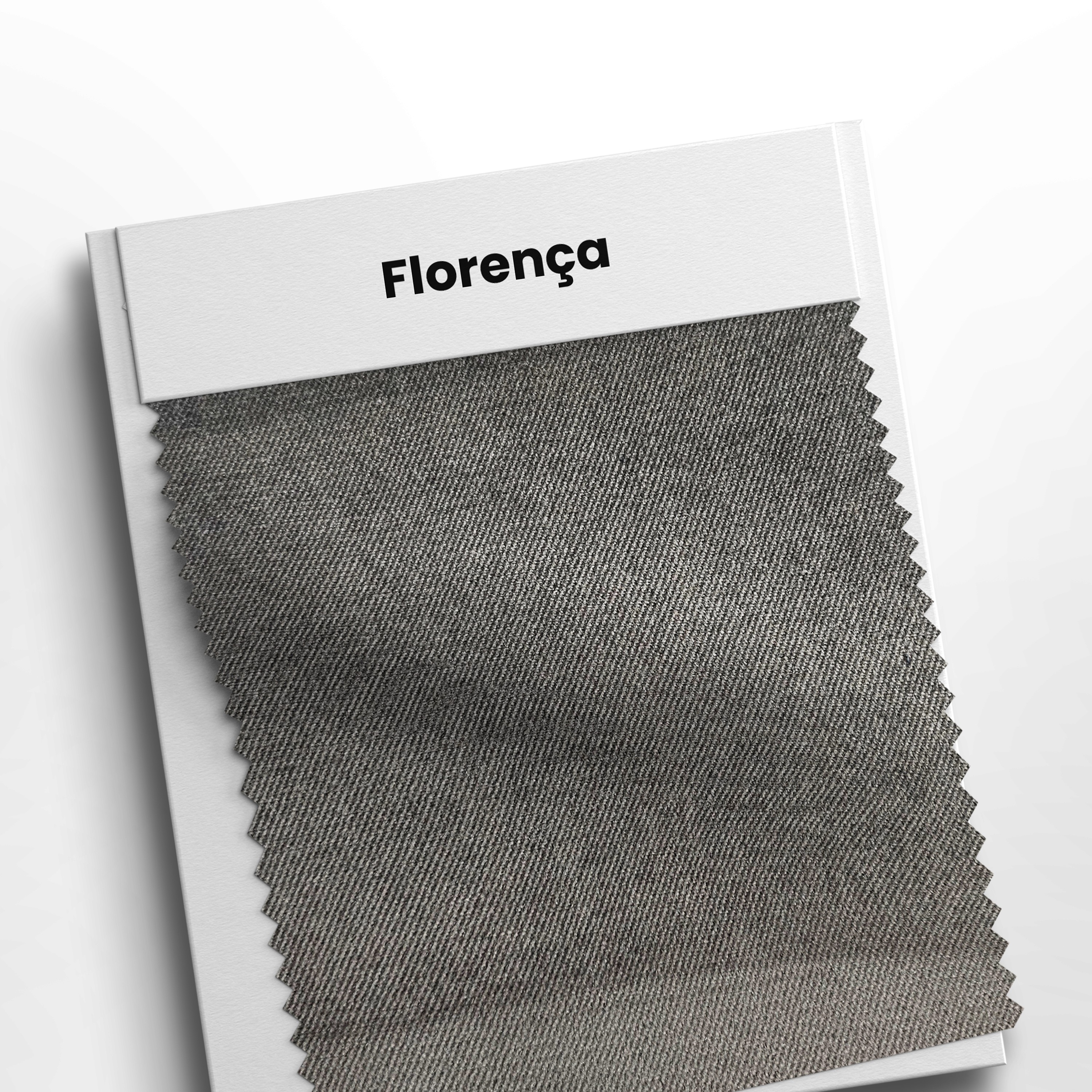 mostruário com veludo florença camurça