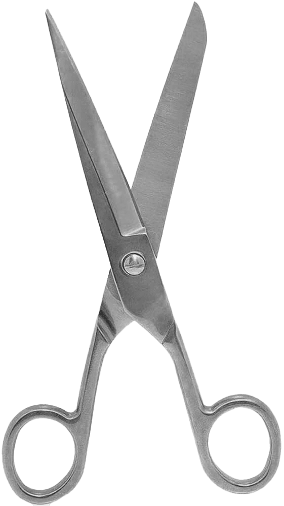 Grey metallic flower shaped object