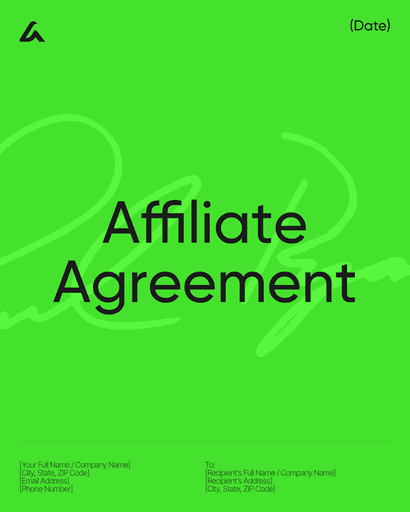 Affiliate Agreement