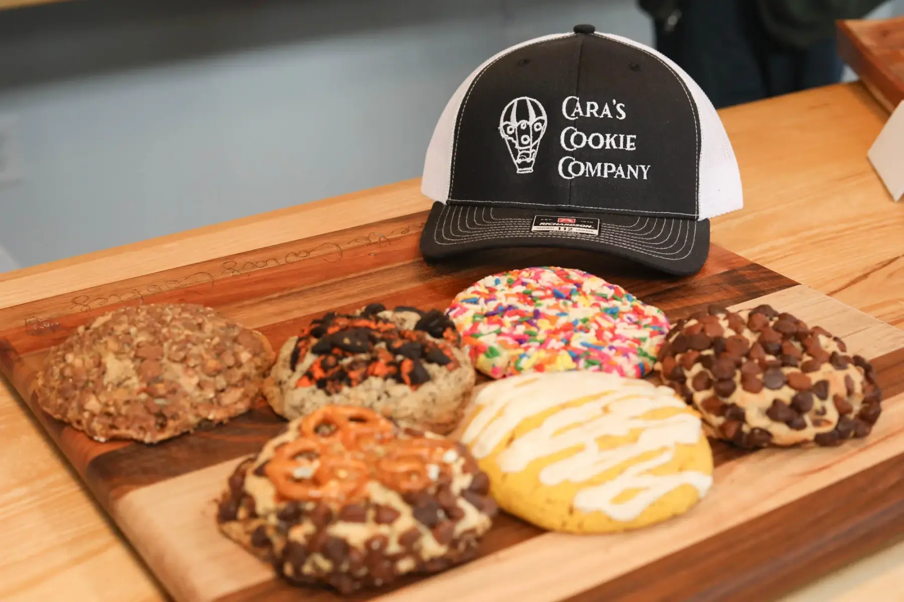 cookies store inside gibson mill