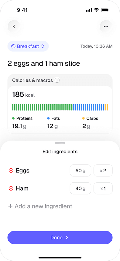 FoodOS mobile design