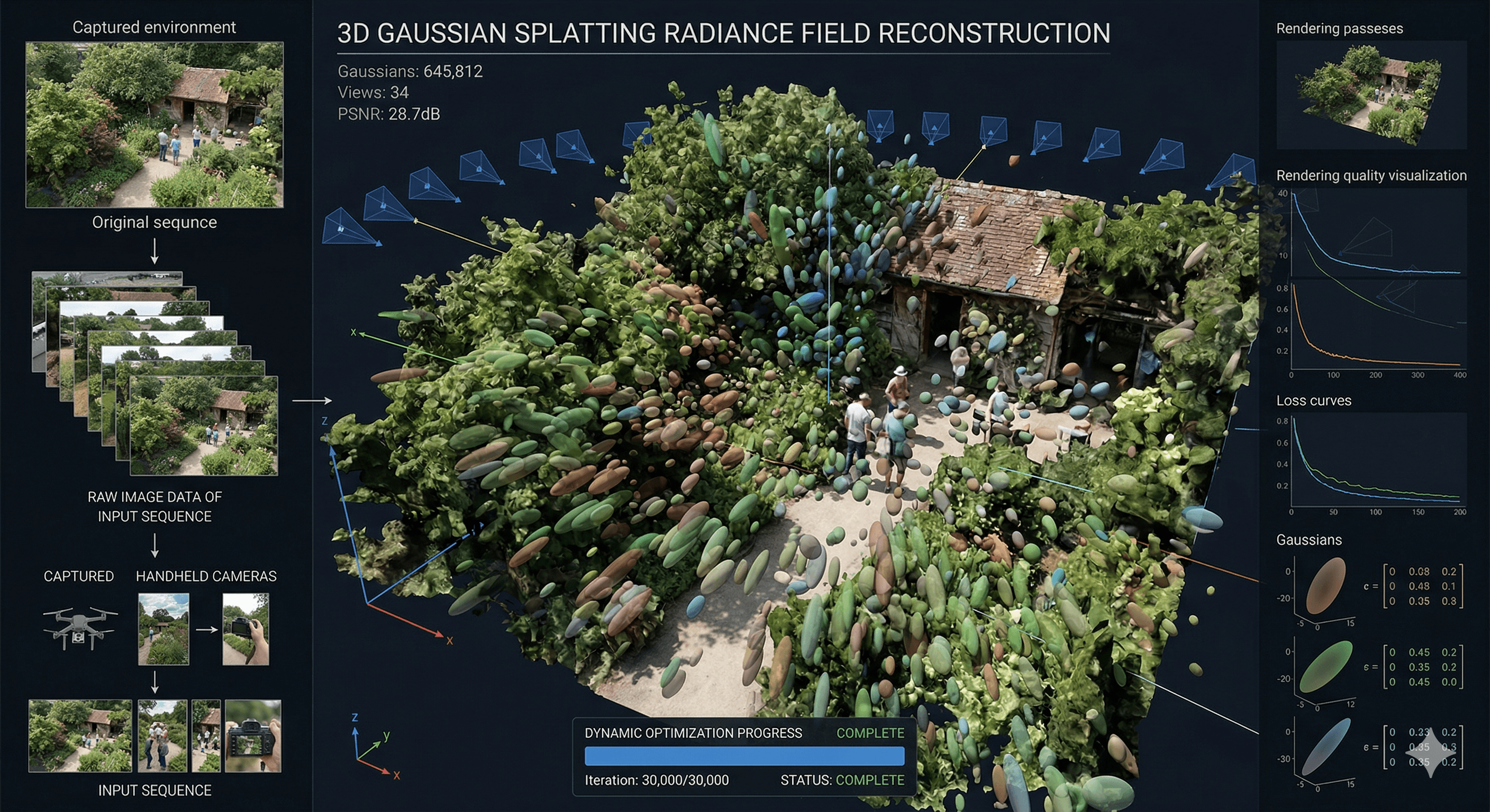 3DGS represented by Gemini
