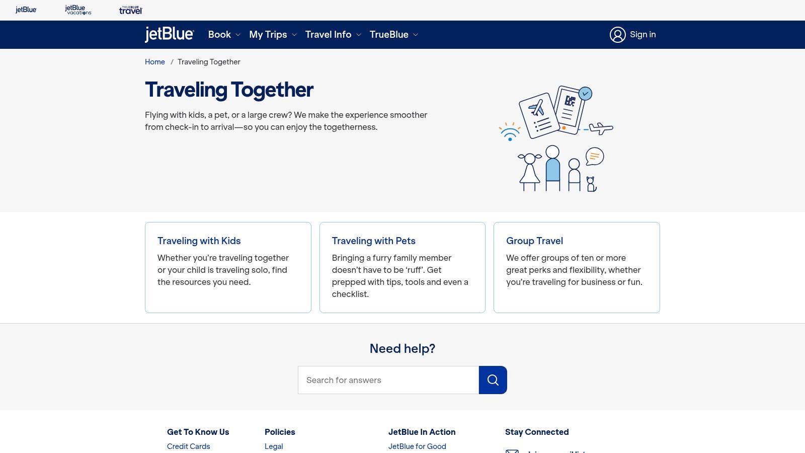 JetBlue – Traveling With Pets (JetPaws)