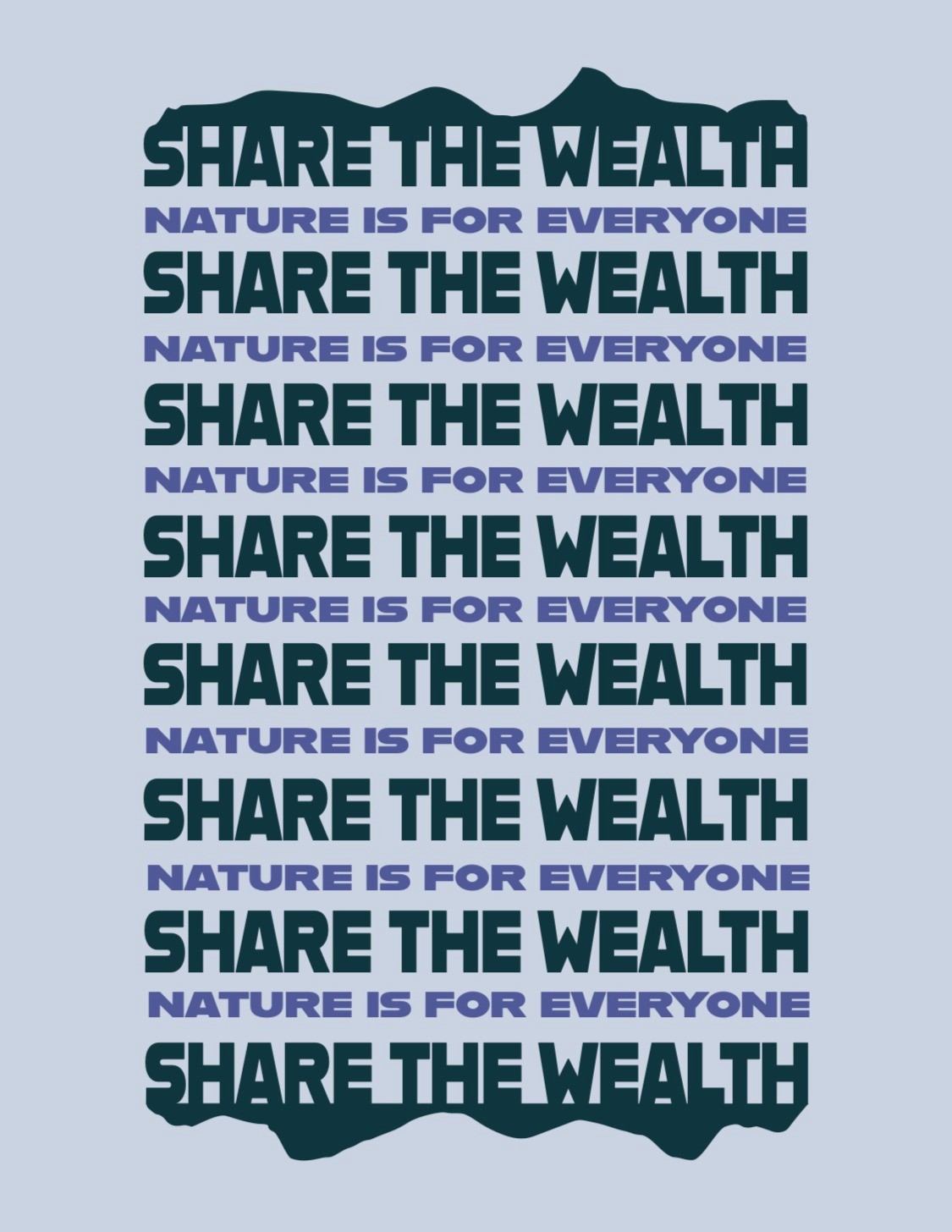 Diversify the Outdoors Campaign Ideation, 2022 (created with Illustrator)