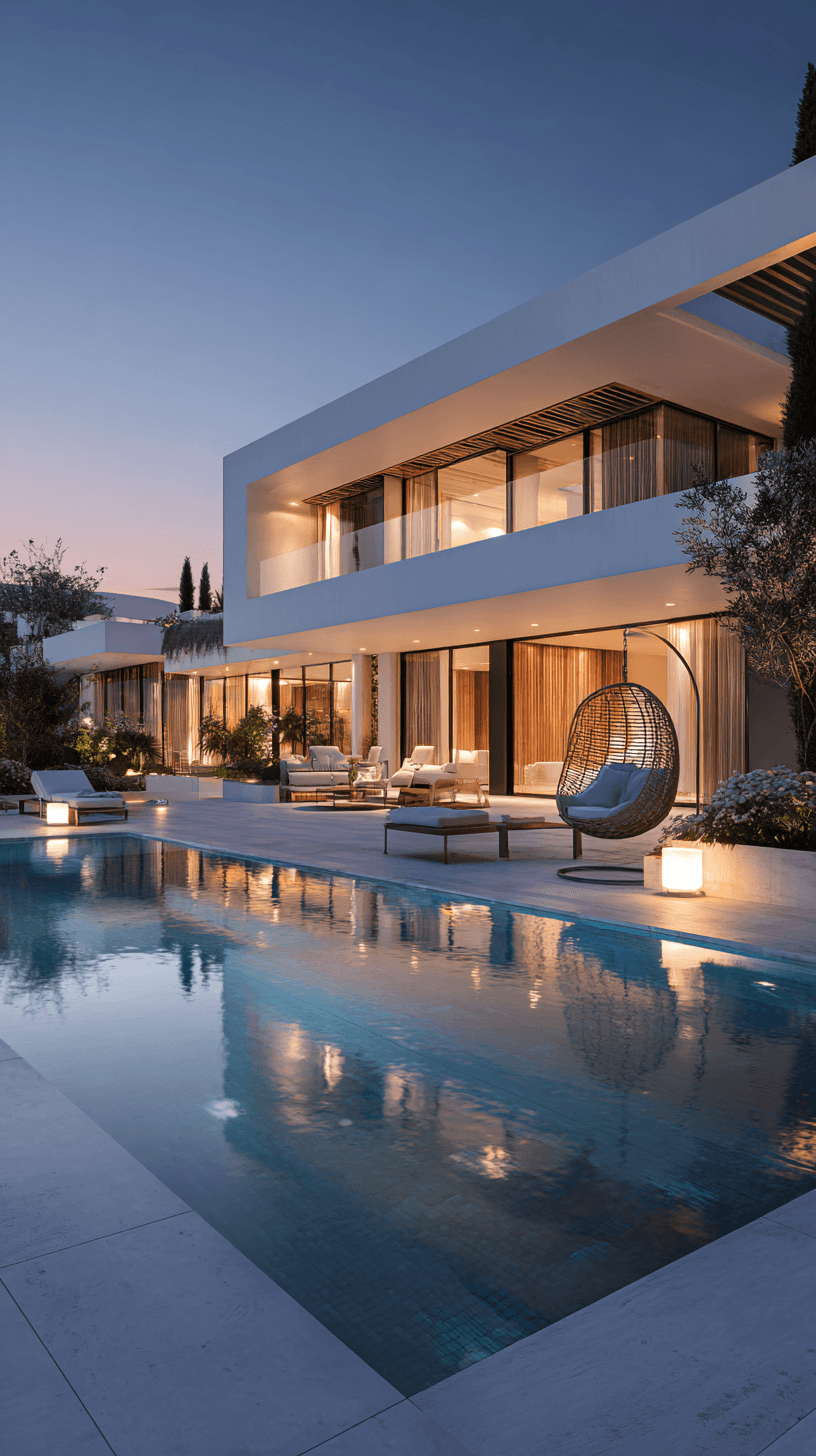 Fashion photoshoot with a woman posing in a dress