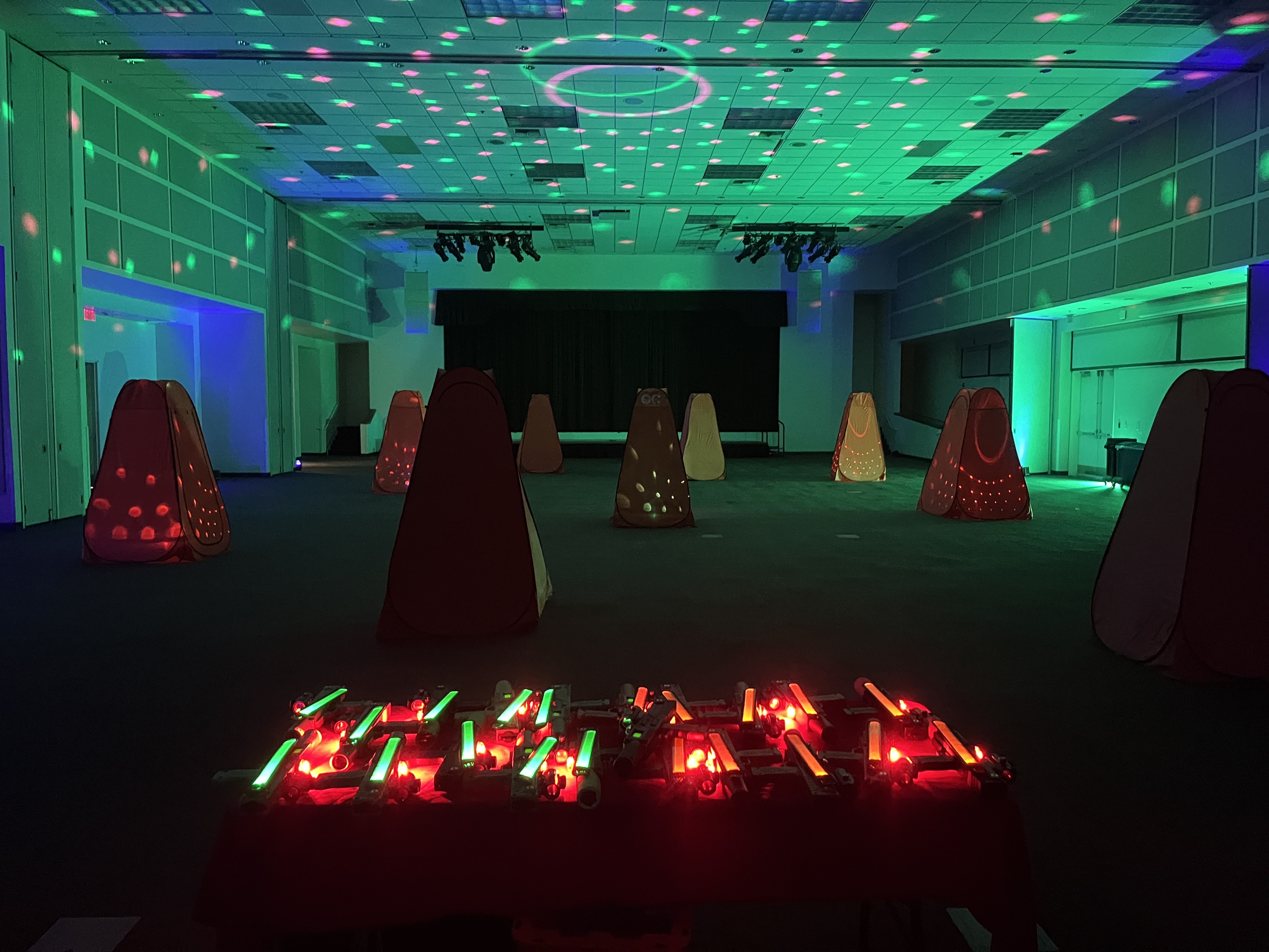 Glow in the Dark Laser Tag or Nerf Sports Activity