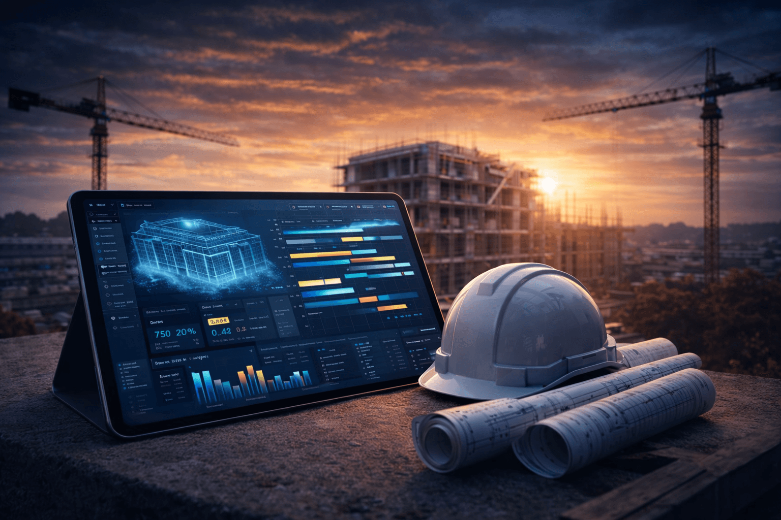 speaker with a half white half green background