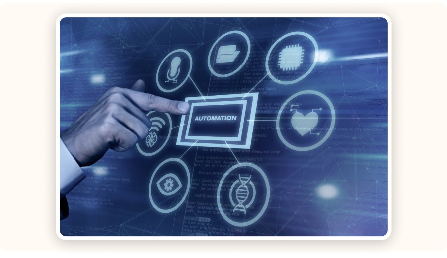 Digital "Automation" button