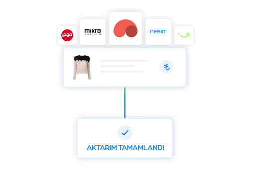 Muhasebe'den Ürün Aktarımı