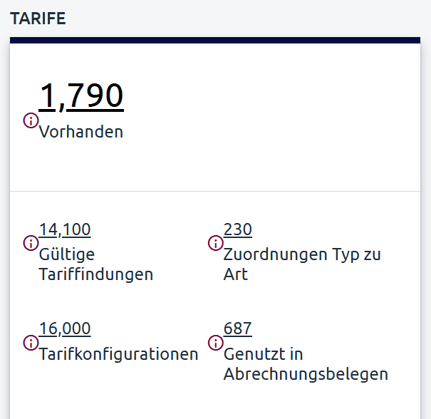 Das Bild zeigt einen Ausschnitt aus RBE Plus Results. Eine SAP Analysesoftware der IBIS Prof. Thome AG zur optimierung von SAP Systemen
