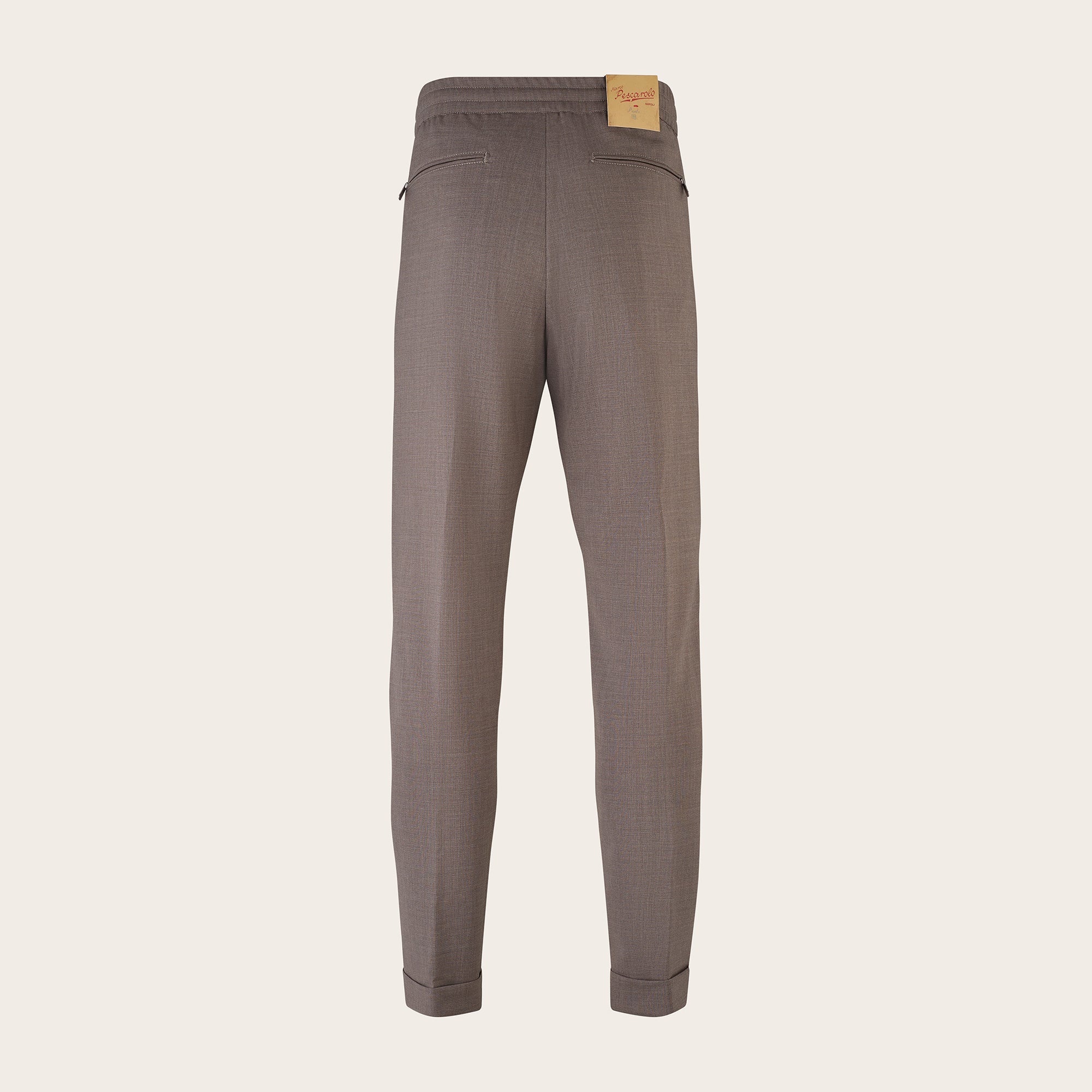 Caracciolo Wool Trousers - Mandelli UK