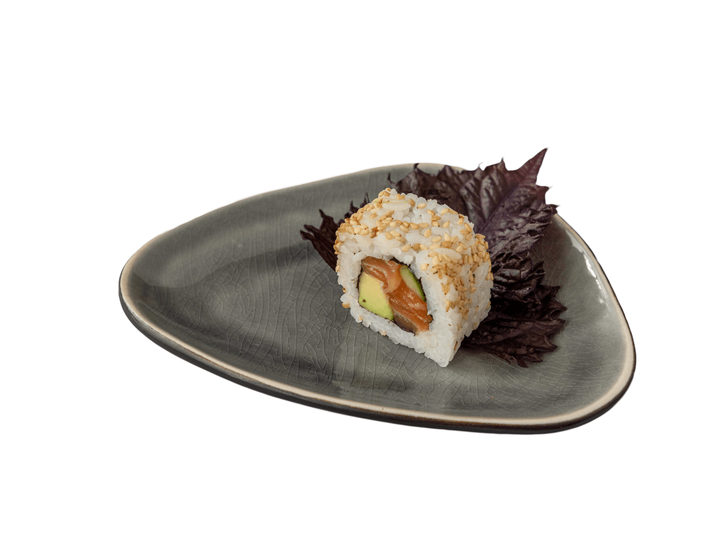zalm avocado roll sushi