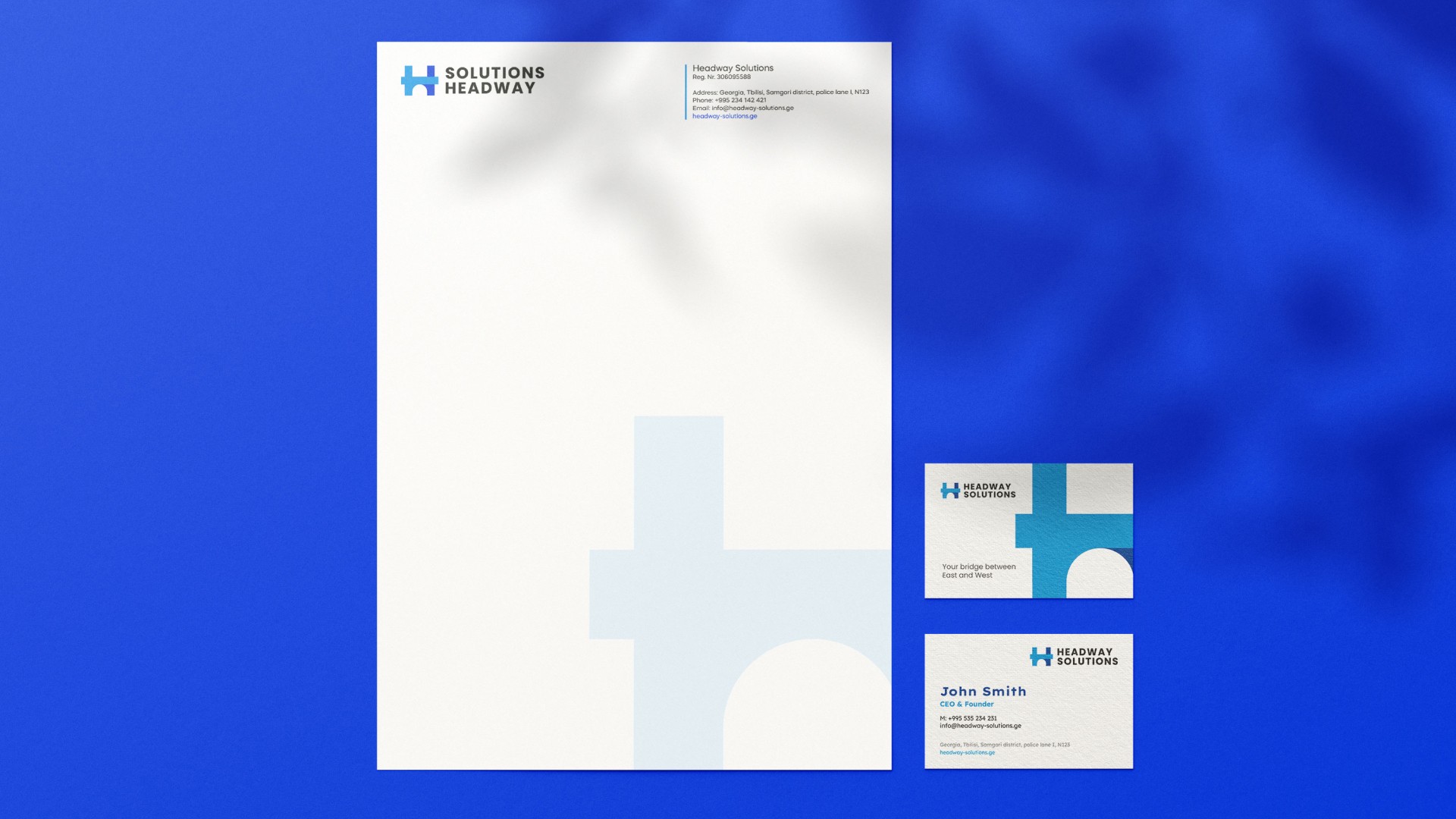 Logo design for Headway Solutions by CHYRKOV studio