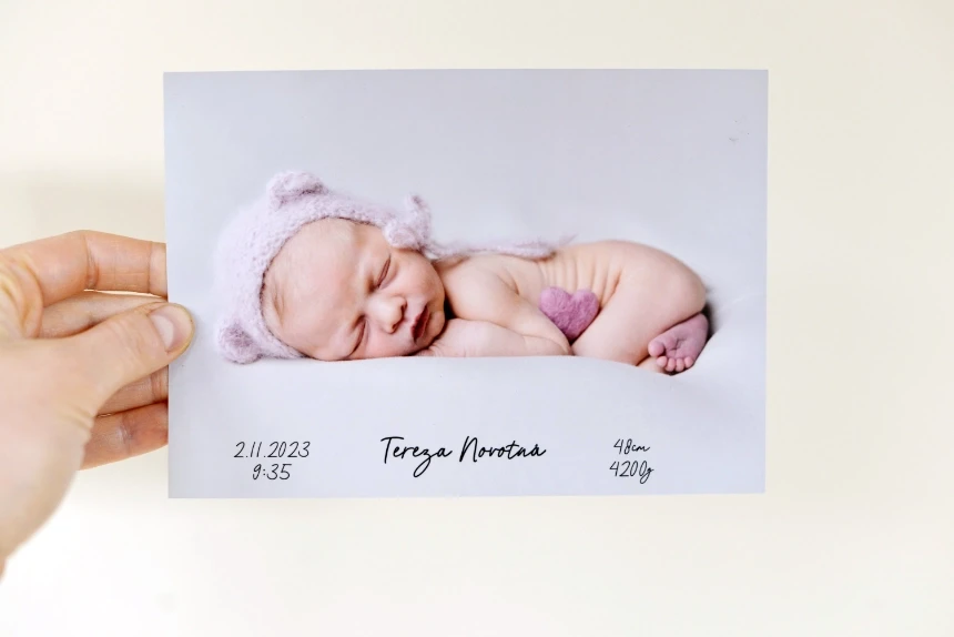 tištěná fotografie