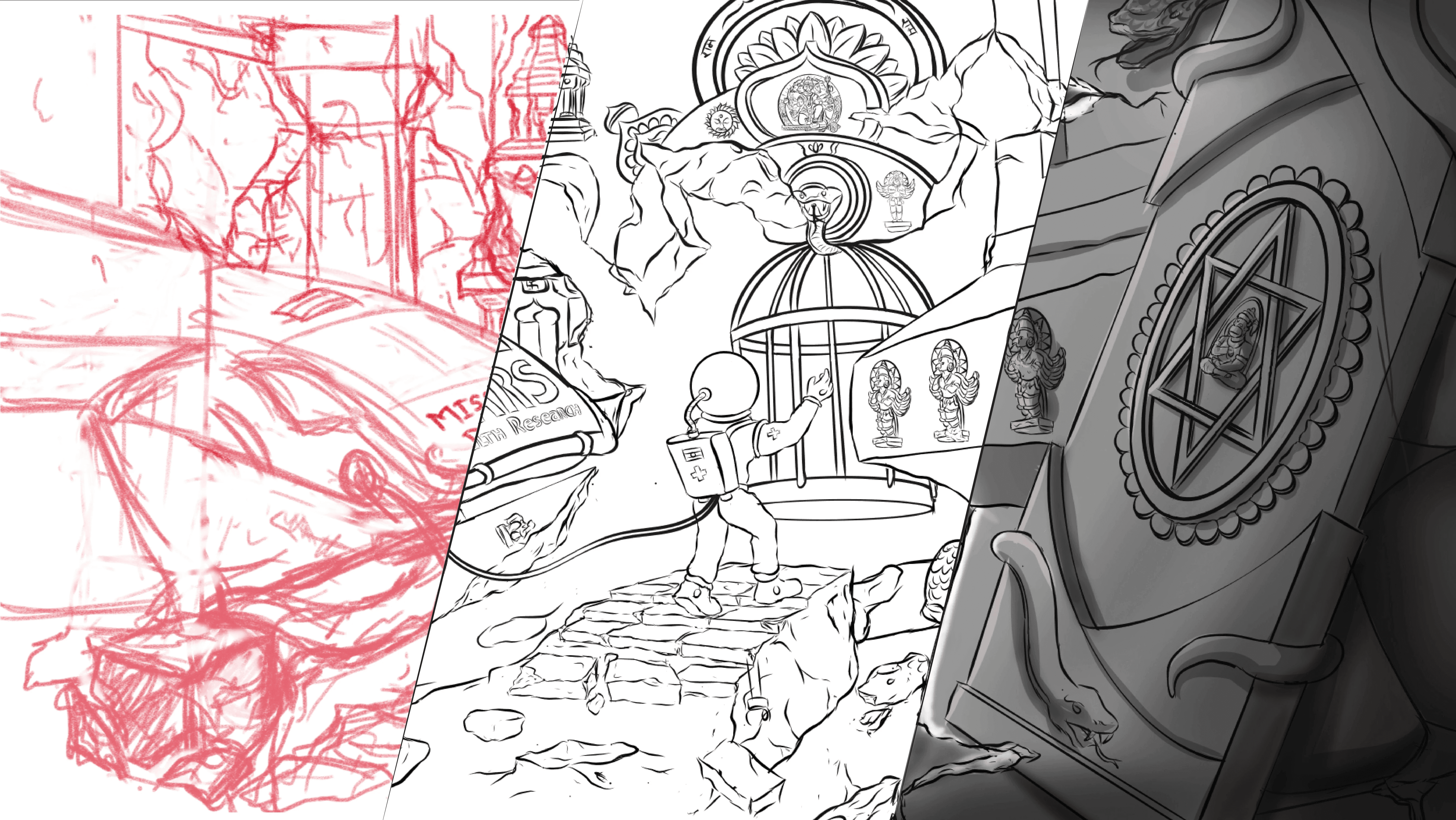 Background design process