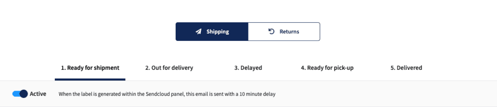 sendcloud delivery tracking
