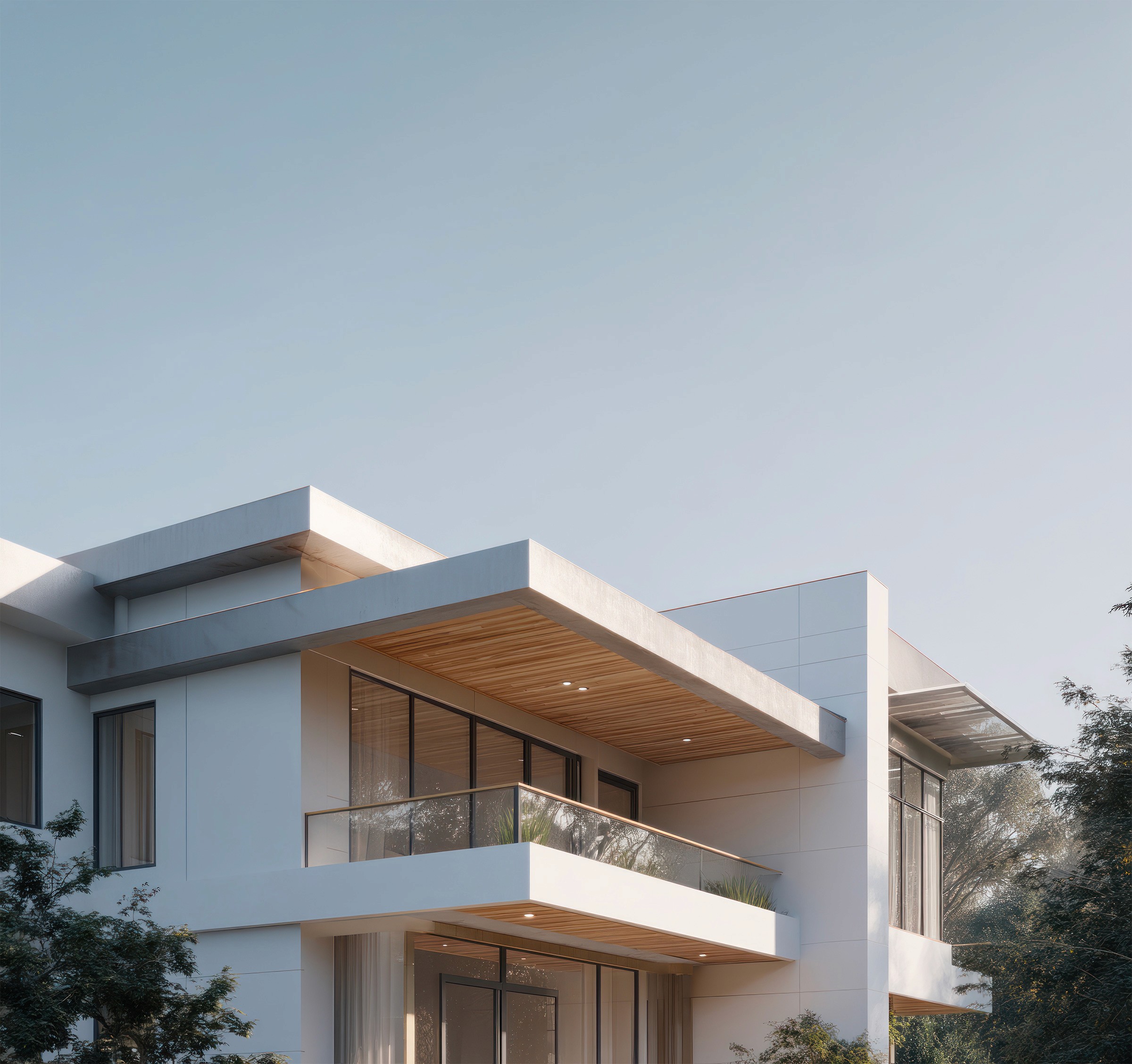 white concrete building