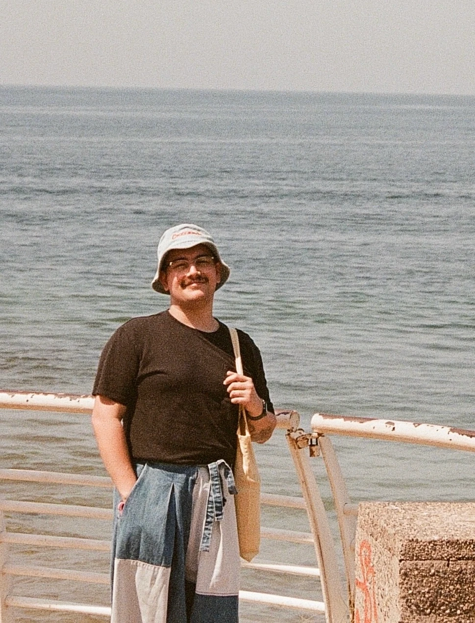 Alec Zamarripa on Puerto Vallarta coastline
