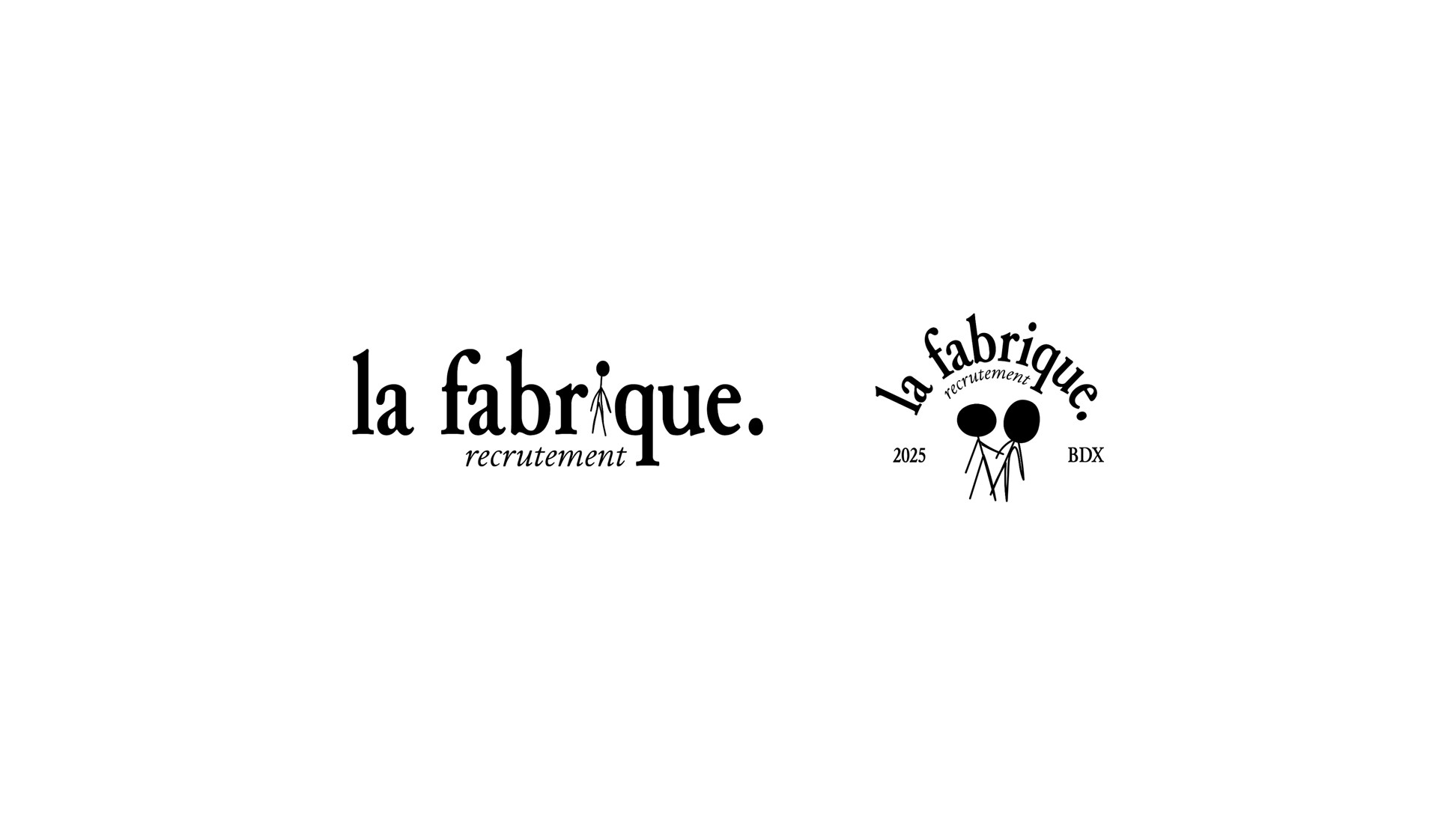 Les deux logos de La Fabrique.