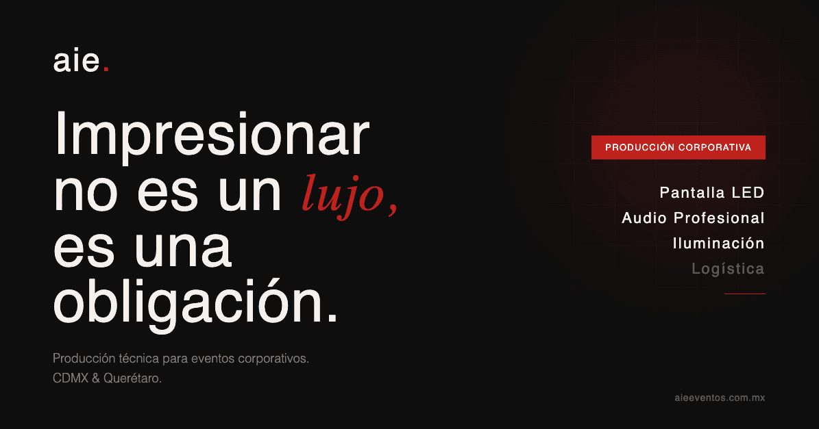 aieeventos website homepage built with Framer