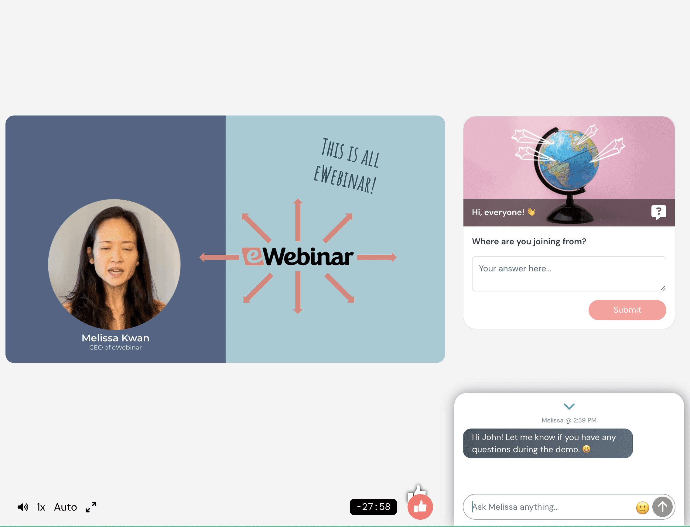 A screenshot of ewebinar