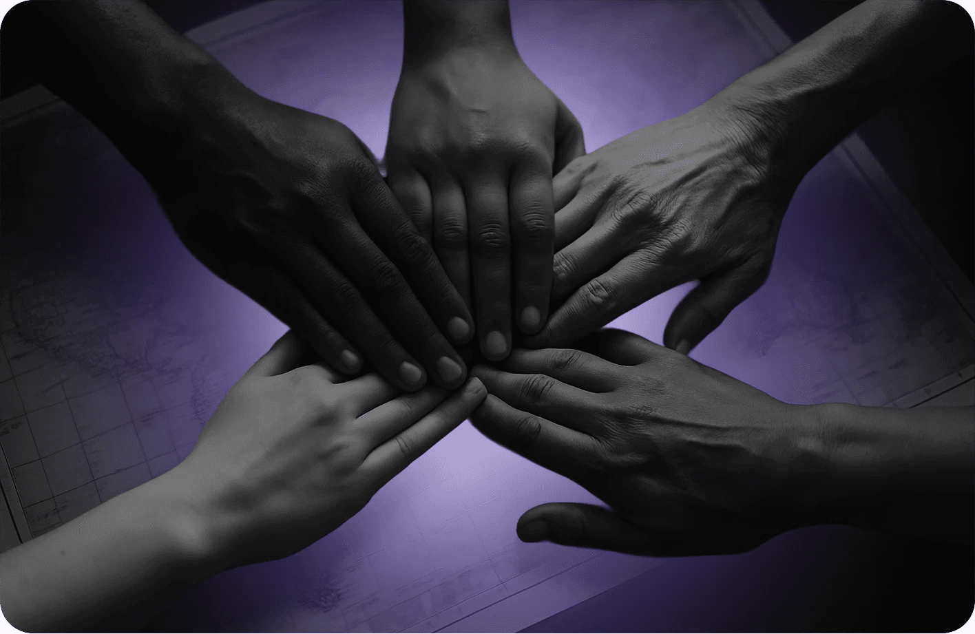 a black and white living room with a large tv