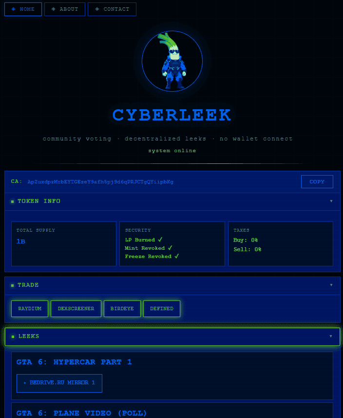cyberleek website