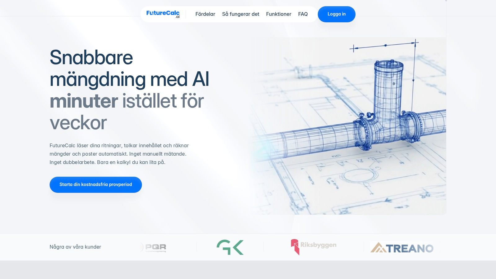 Screenshot from https://www.futurecalc.ai/