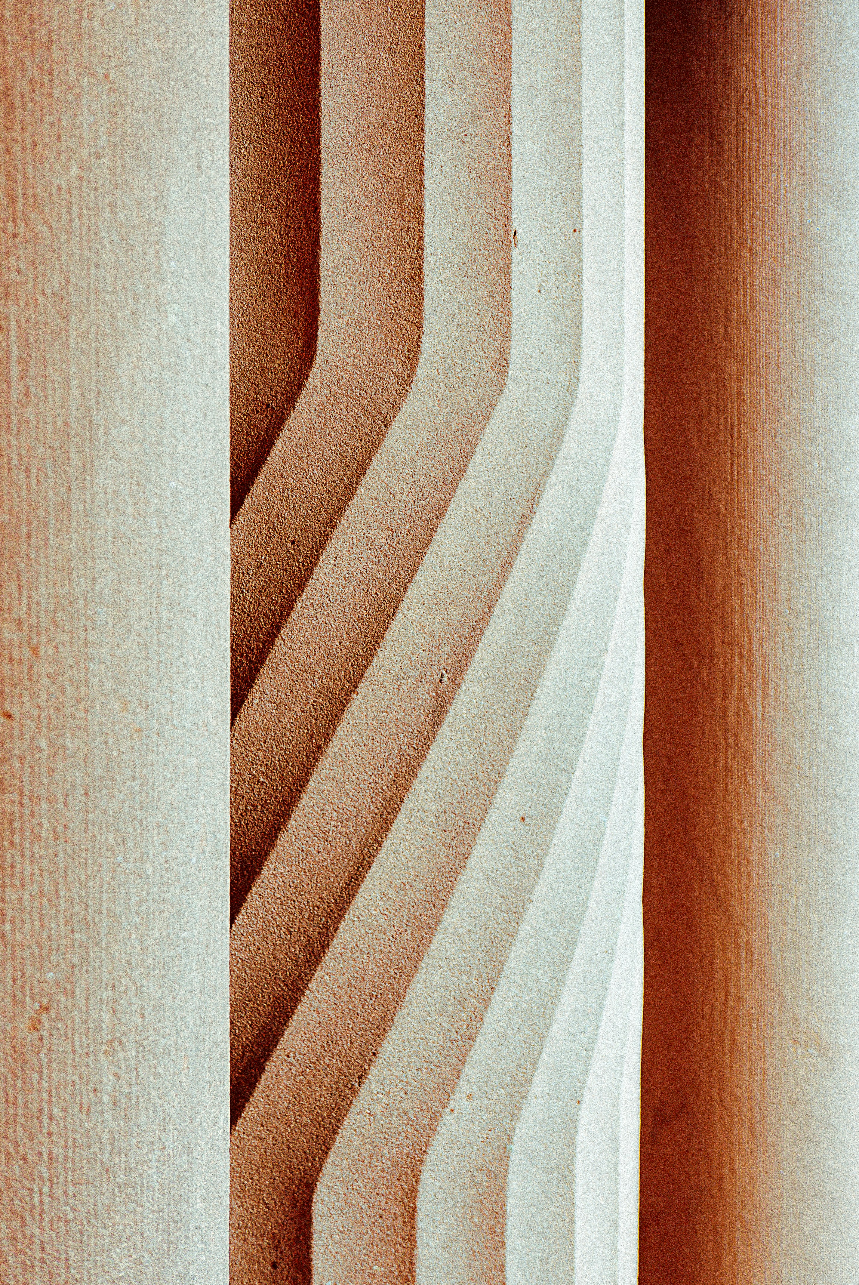 a close up of a wall with a clock on it