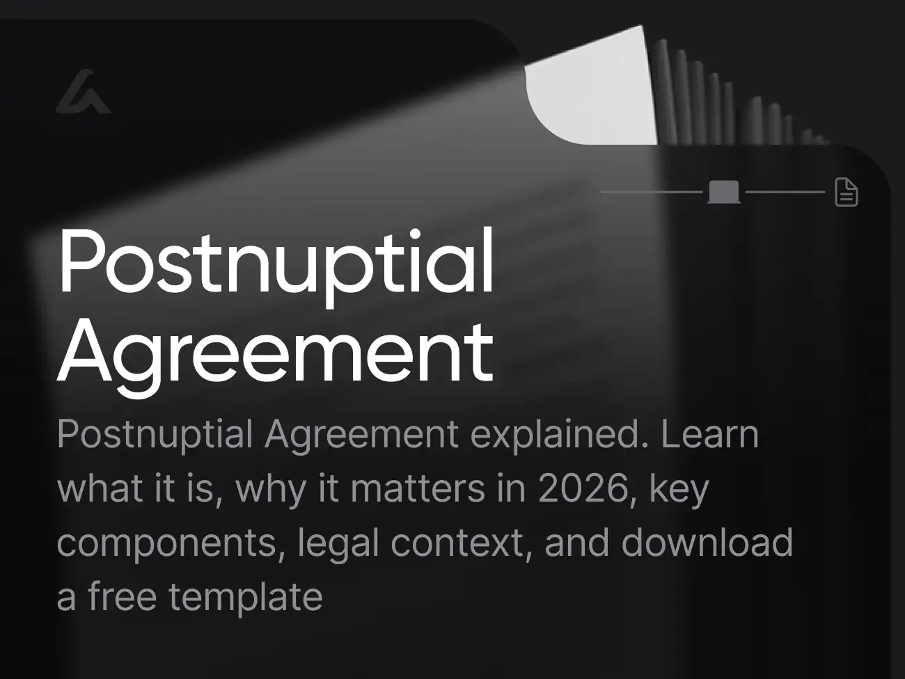 Postnuptial Agreement