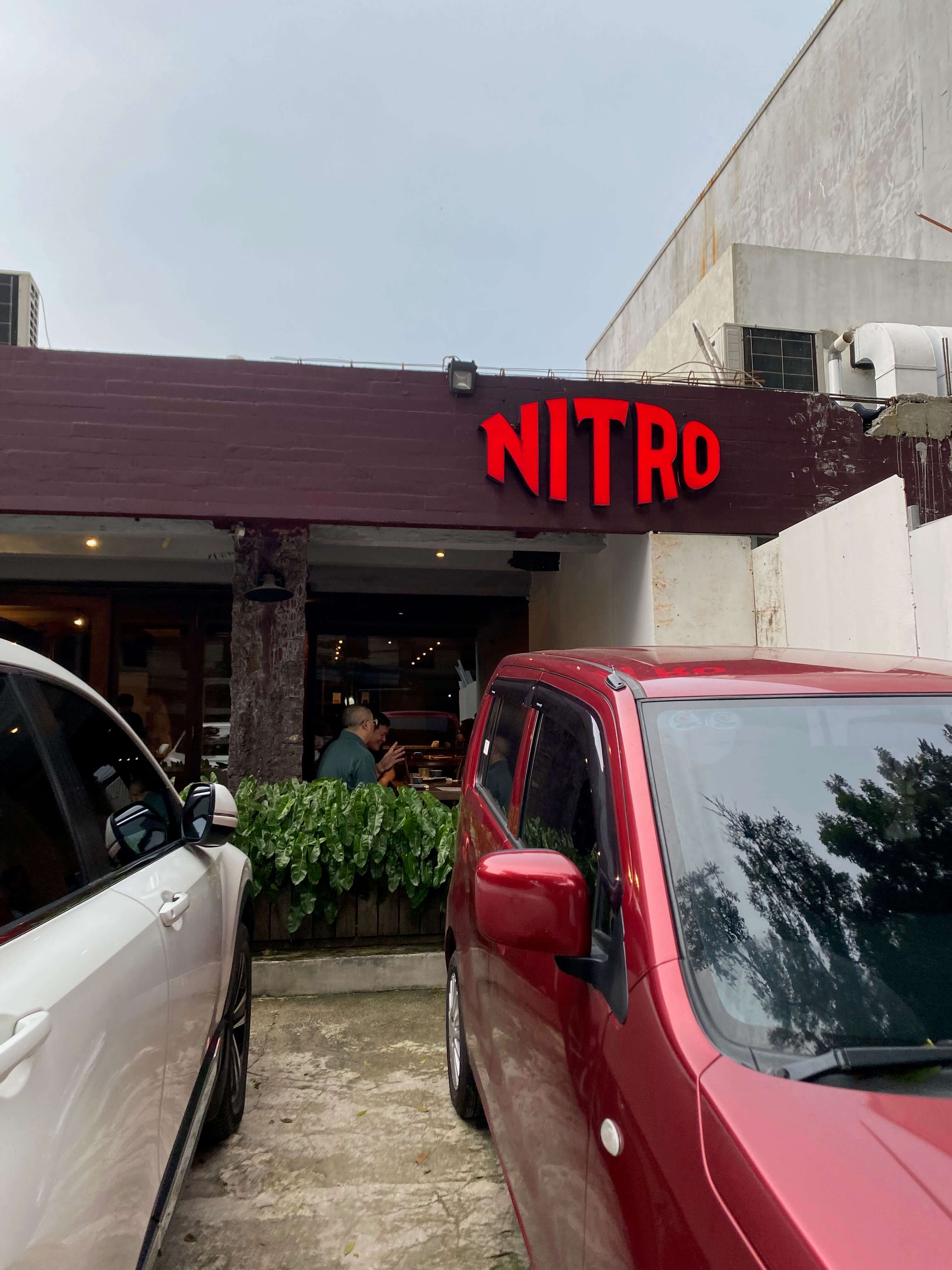 nitro coffee front view