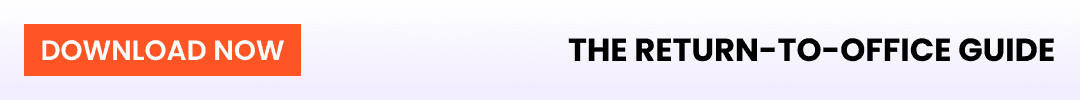 Text over a light purple background: "download now. return-to-office guide