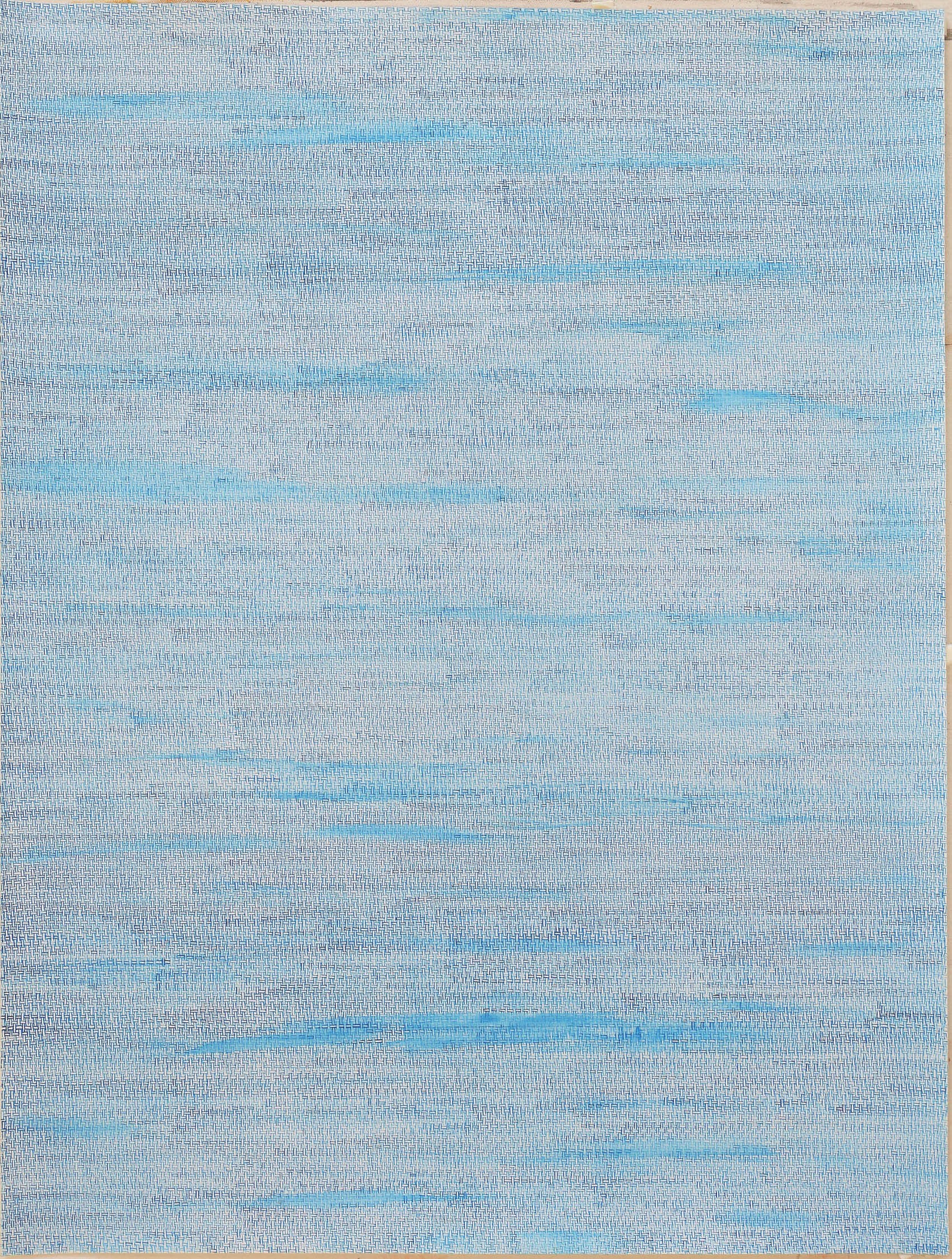 herd of sheep on road painting