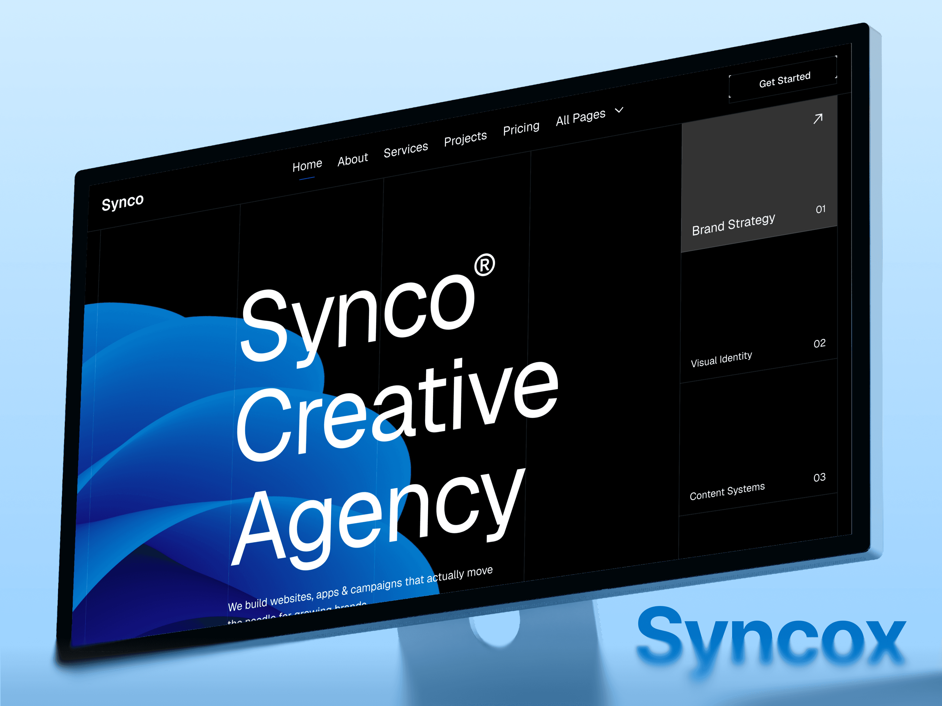 framer digital agency template