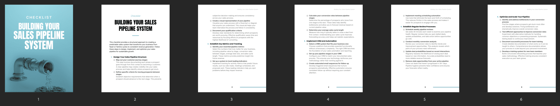 Entrepedia 1758021286605-Building-Your-Sales-Pipeline-System---Checklist