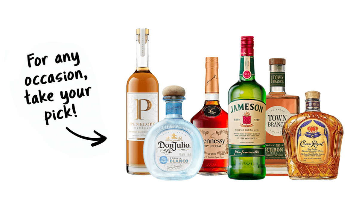 Liquor selction from luci lu liquor in webster tx