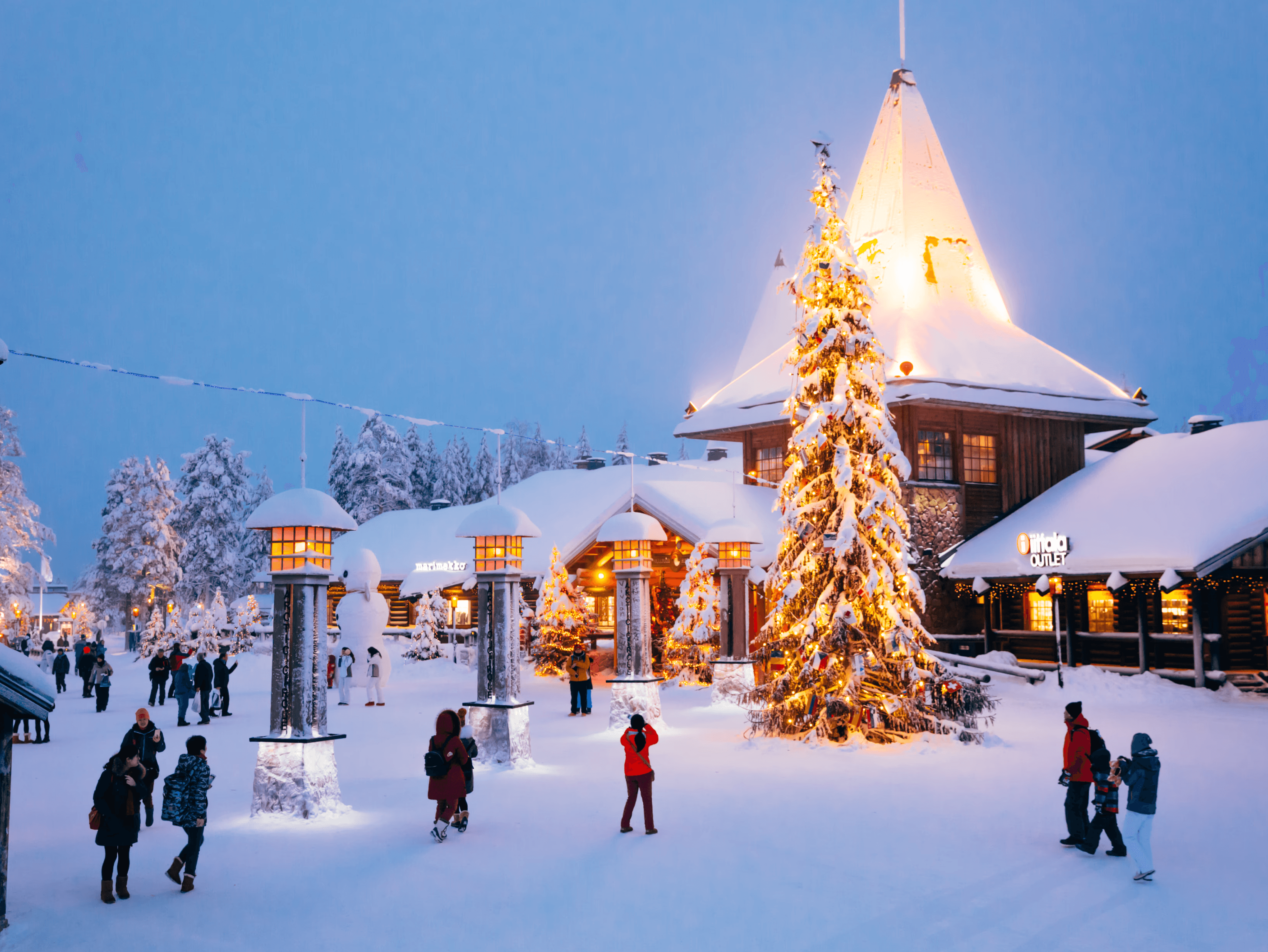 Santa Claus Holiday Village in Rovaniemi