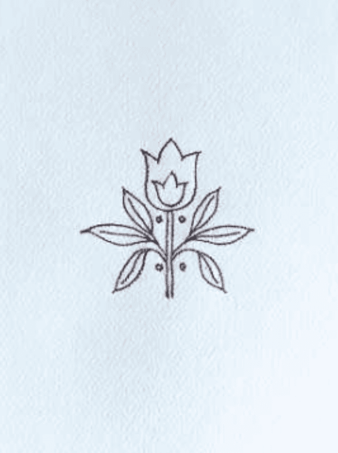 herd of sheep on road painting