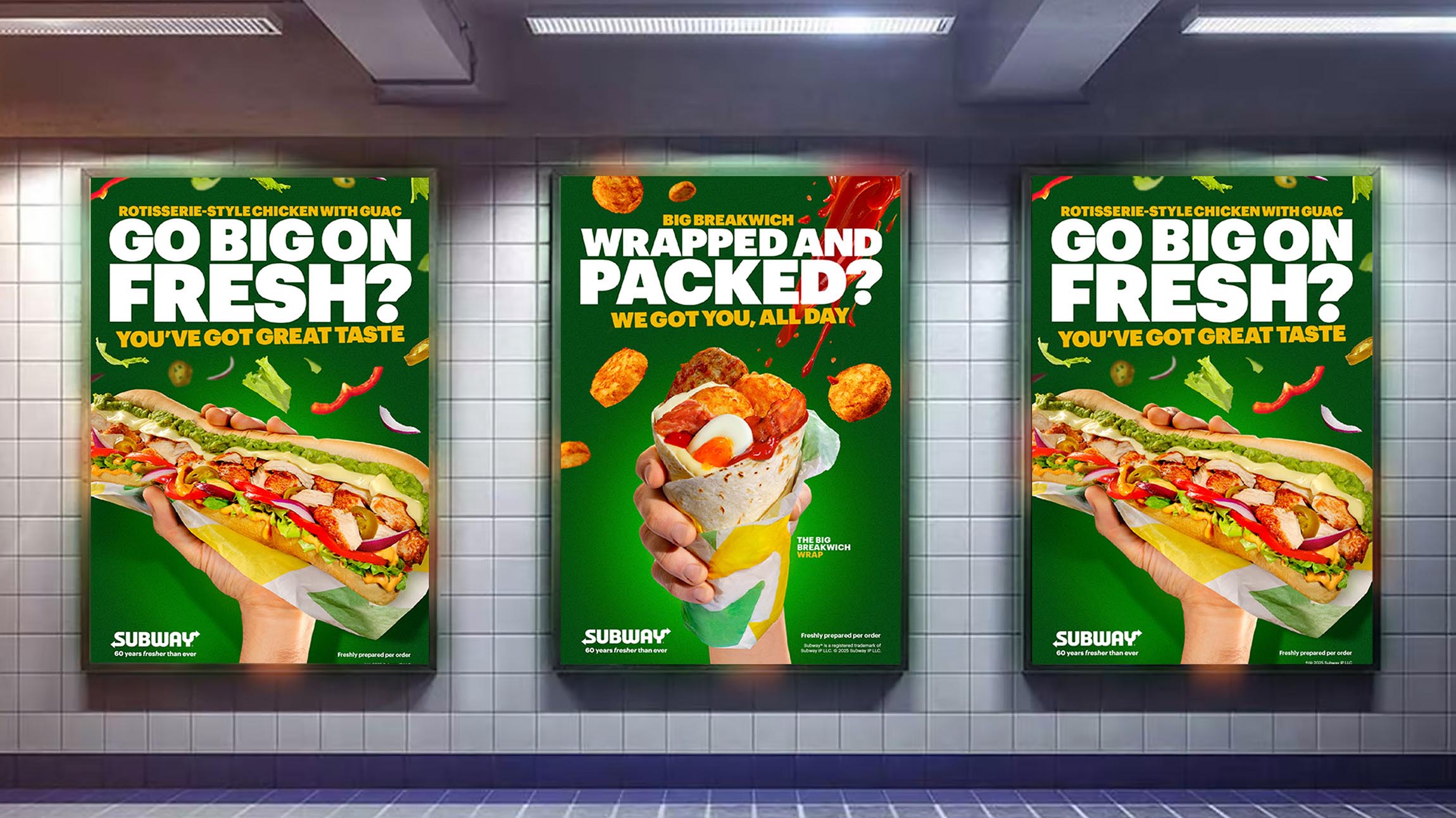 Subway design by UK designer Dan Bailey