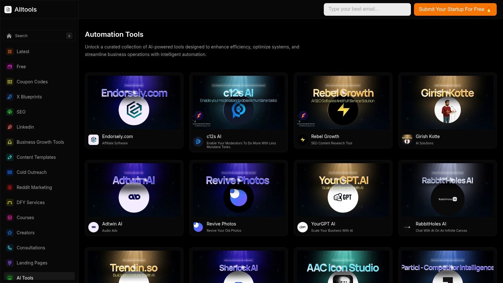 Viral Marketing Lab – Curated AI Tools for Content Creation