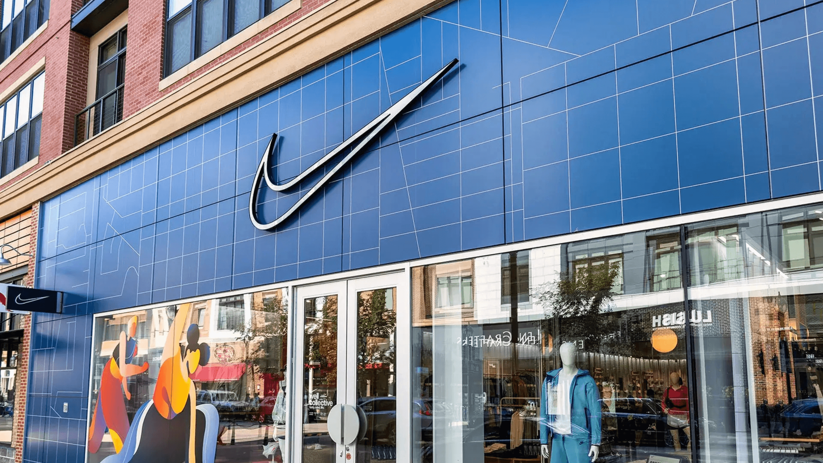Nike store front image