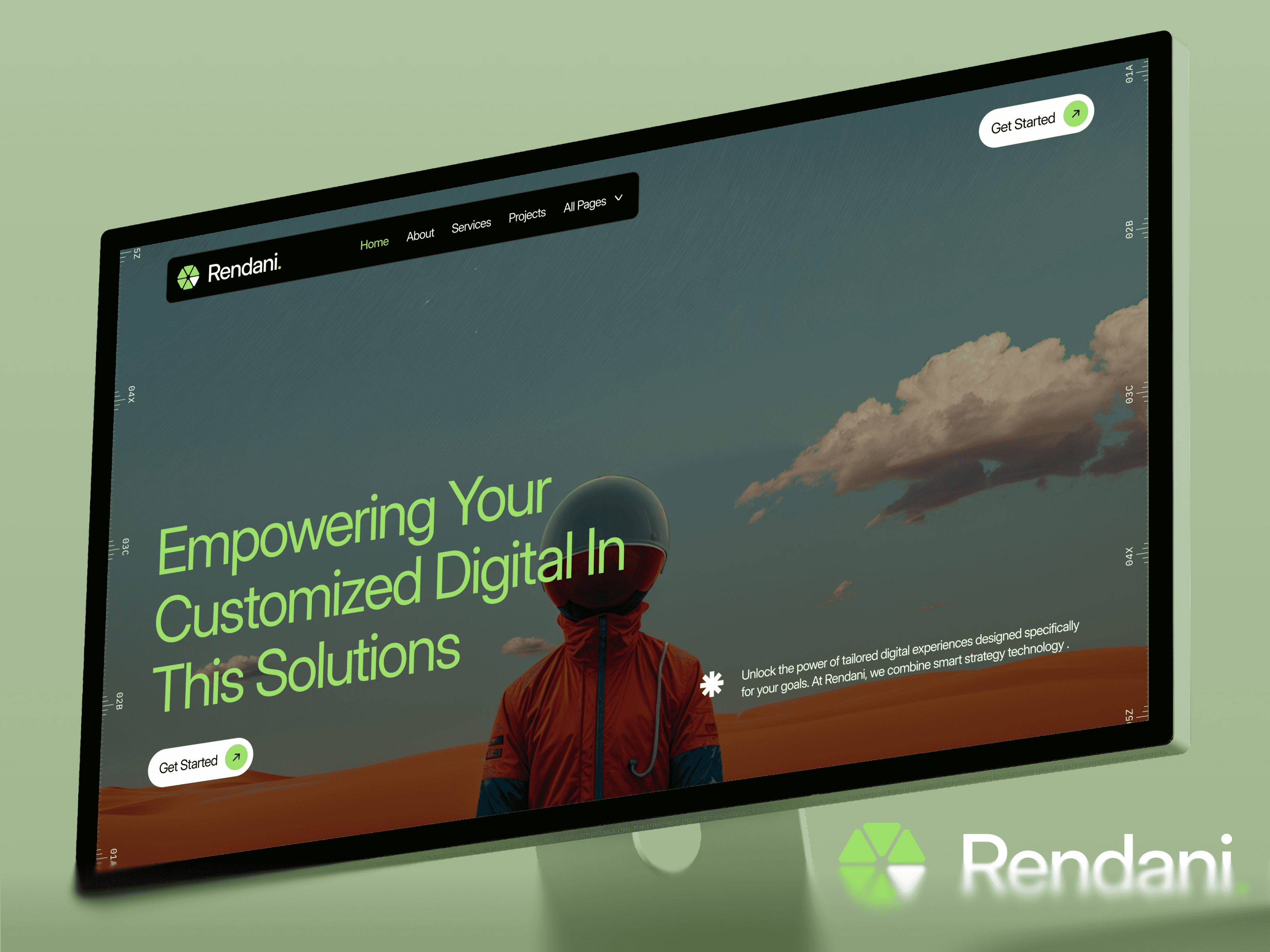 framer creative agency template