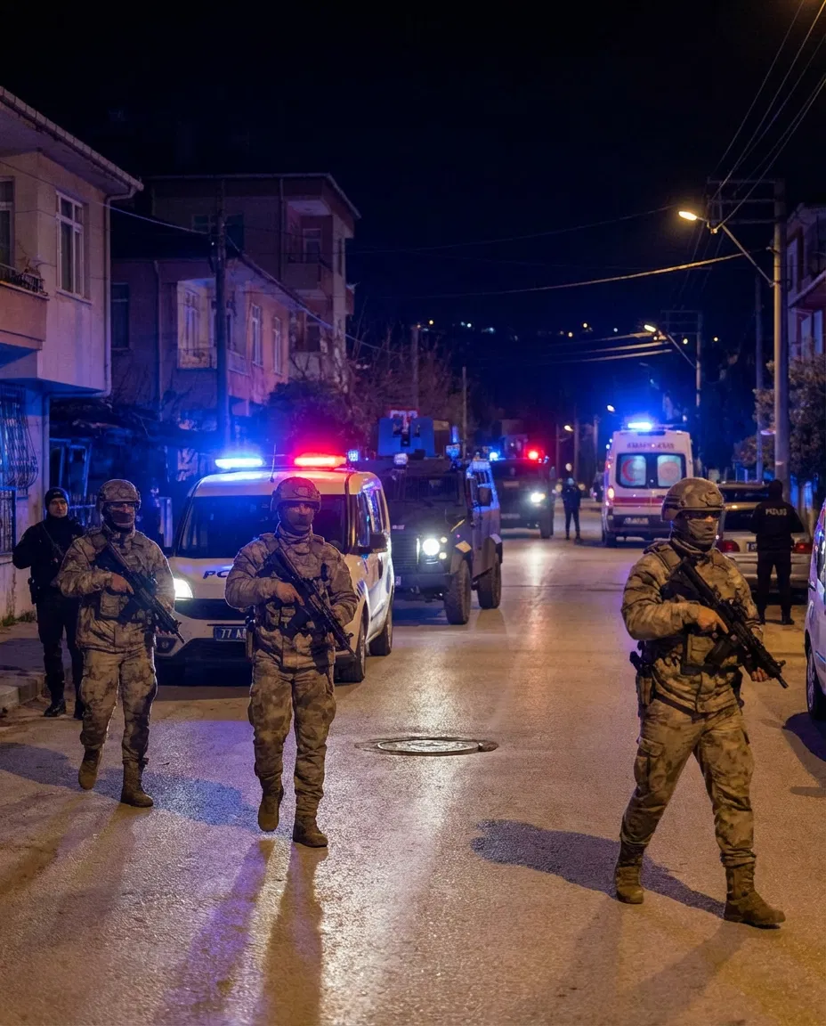 Turkish police special operations units in Yalova