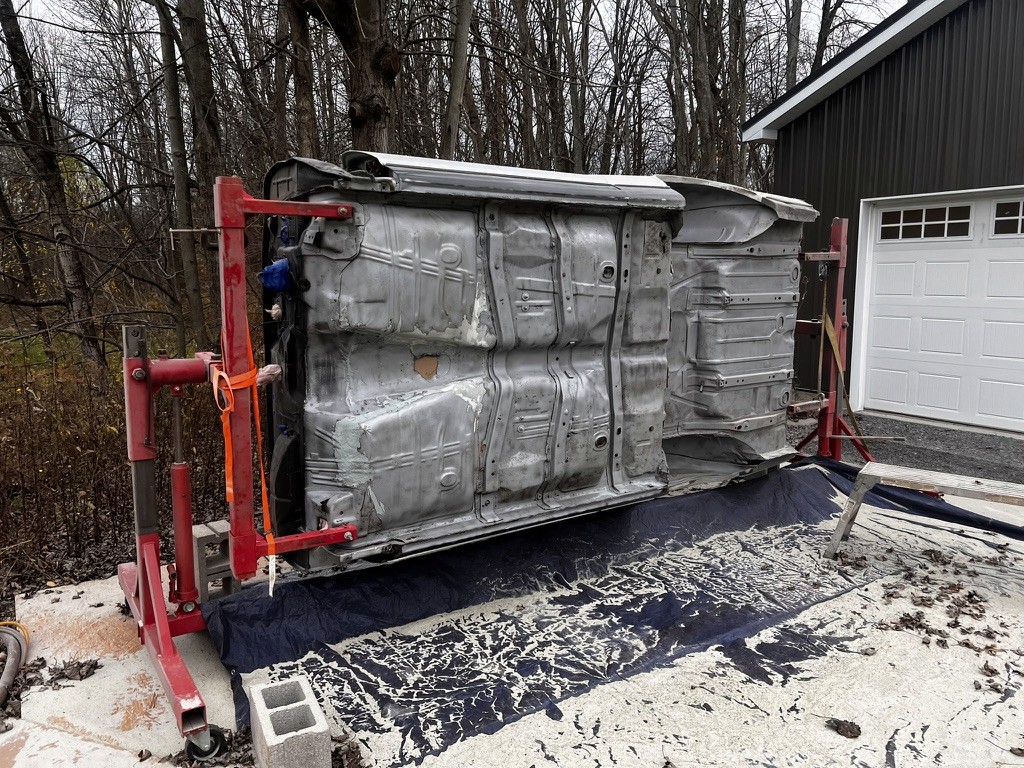 Truck & equipment sandblasting by Rochester Sandblasting